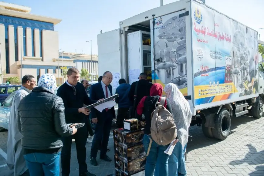 لتخفيف العبء عن المواطنين.. وزارة الإنتاج الحربي تطلق منافذ متنقلة لبيع المنتجات المدنية بأسعار مخفضة