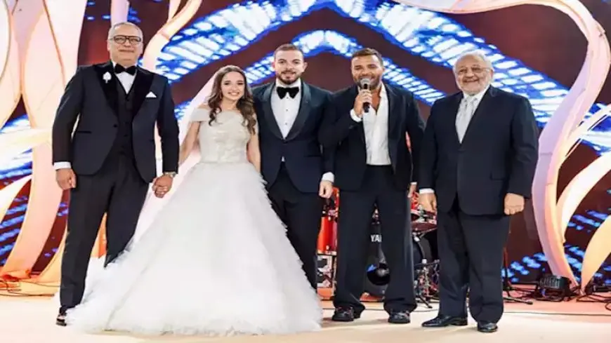 عمرو الليثي يوجه الشكر لـ تامر حسني وعلي الحجار ومصطفى قمر بعد إحيائهم حفل زفاف نجله