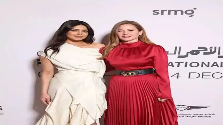 ريا أبي راشد تنشر صور مع نجوم السينما من فعاليات مهرجان البحر الأحمر