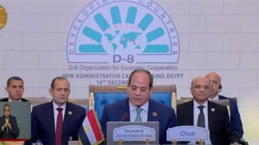رئيس حزب الاتحاد: قمة الثماني النامية تأتي في وقت استثنائي للدفع بالتعاون الاقتصادي وسط وضع إقليمي مضطرب