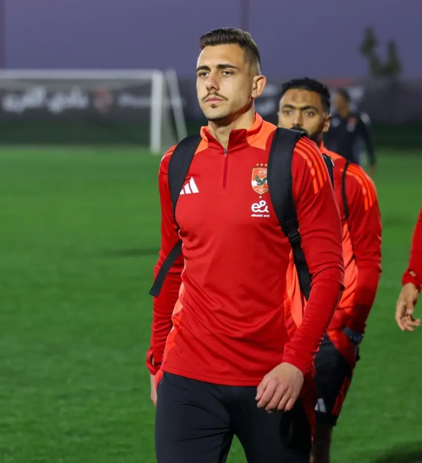 الظهور الأول لجراديشار والعش في مران الأهلي استعدادًا لمواجهة بيراميدز