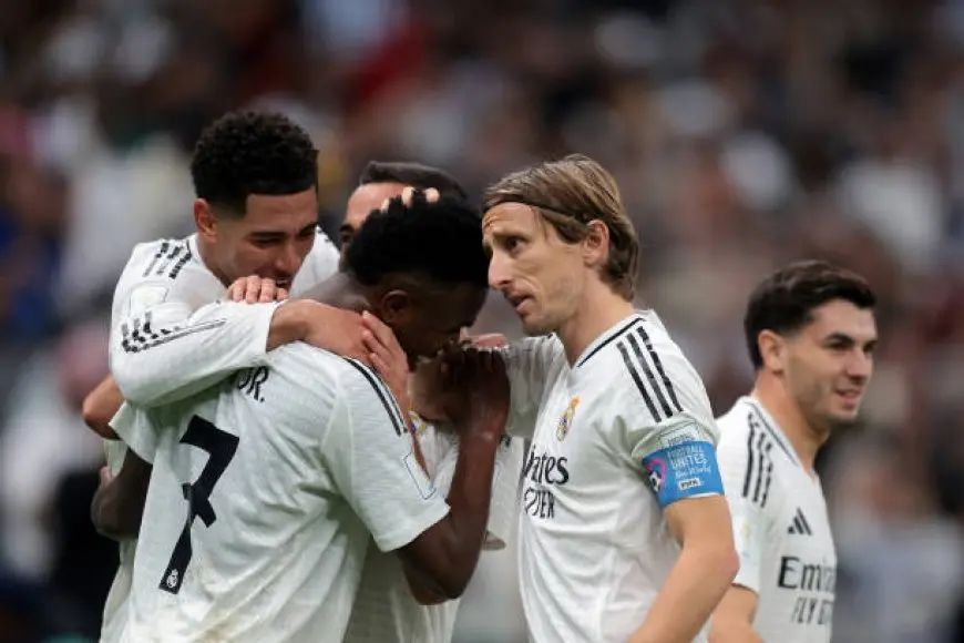 غياب فينيسيوس عن قائمة ريال مدريد لمواجهة ستاد بريست بدوري الأبطال
