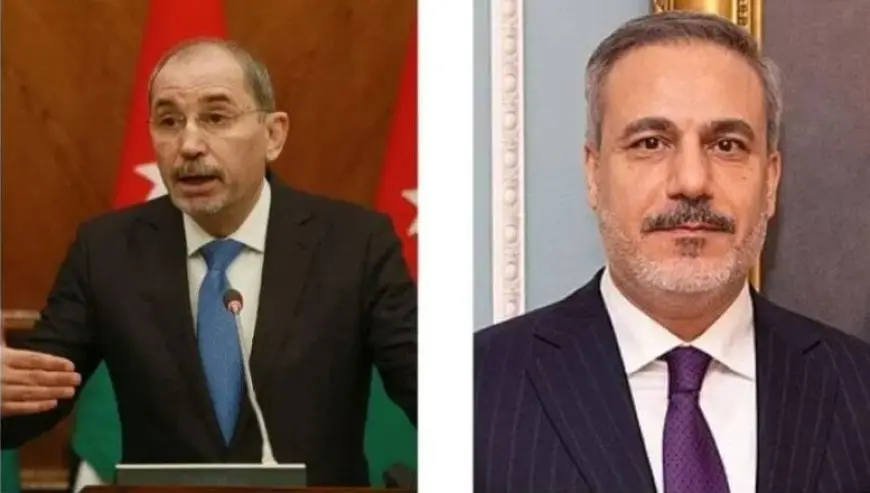 وزيرا خارجية الأردن وتركيا يبحثان هاتفيا الأوضاع في سوريا وغزة