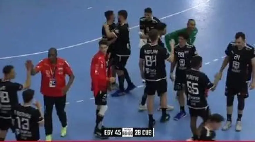 مصر في المجموعة الثامنة لبطولة كأس العالم لكرة اليد للشباب