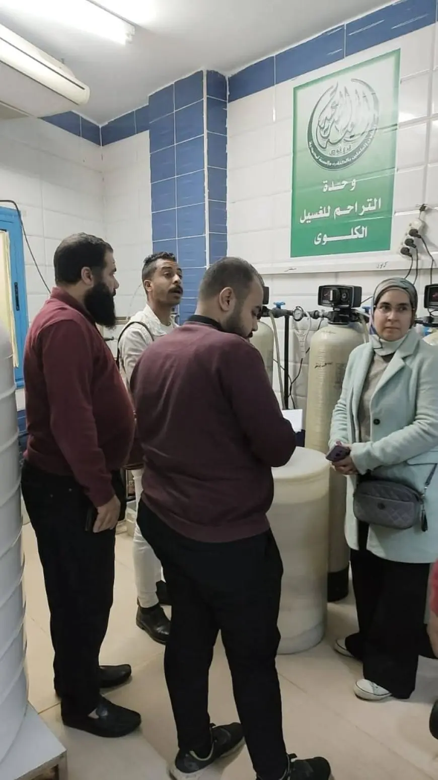 لجنة مكبرة تفحص مراكز الغسيل الكلوي الخاصة في قنا