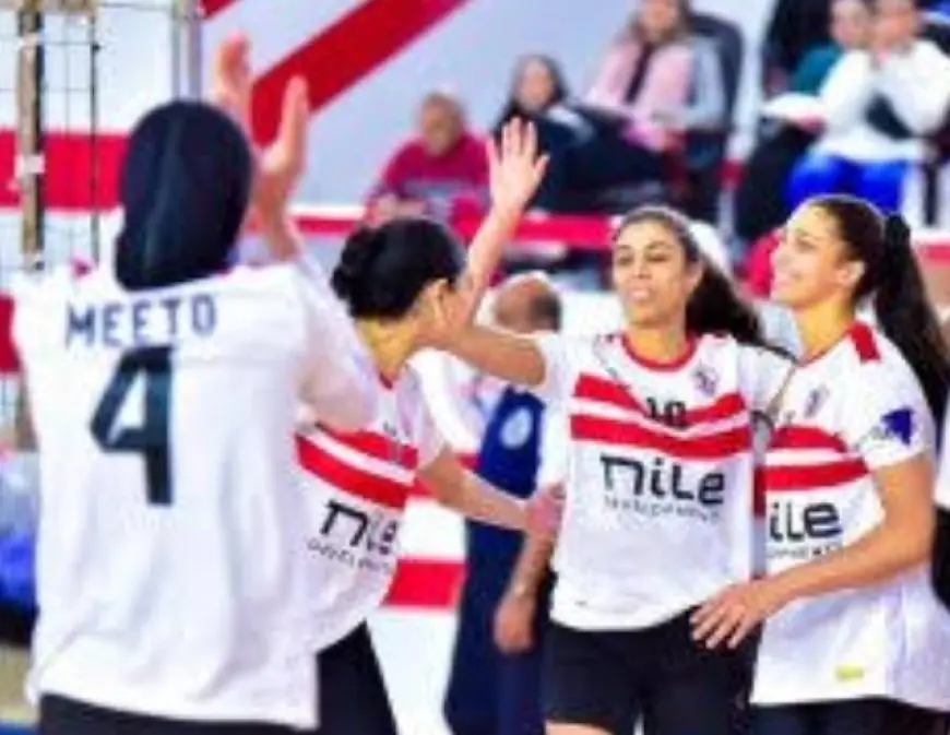 سيدات الزمالك يتأهلن لنهائي سوبر الطائرة