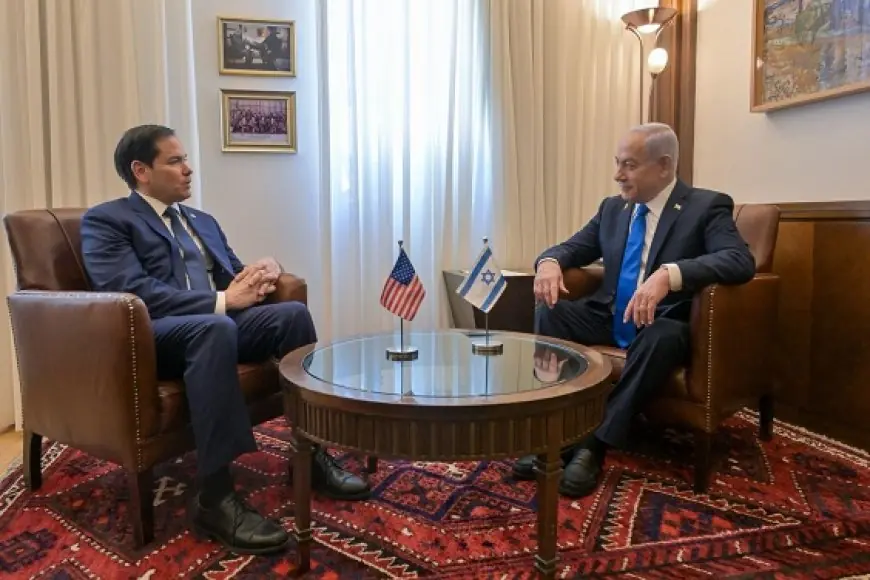 وزير الخارجية الأمريكي يلتقي نتنياهو في القدس