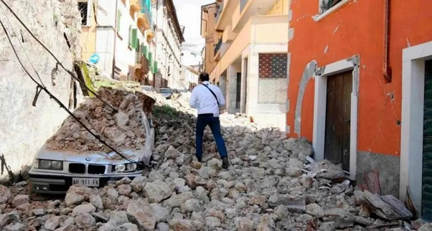 زلزال بقوة 5.7 درجة قبالة سواحل إندونيسيا