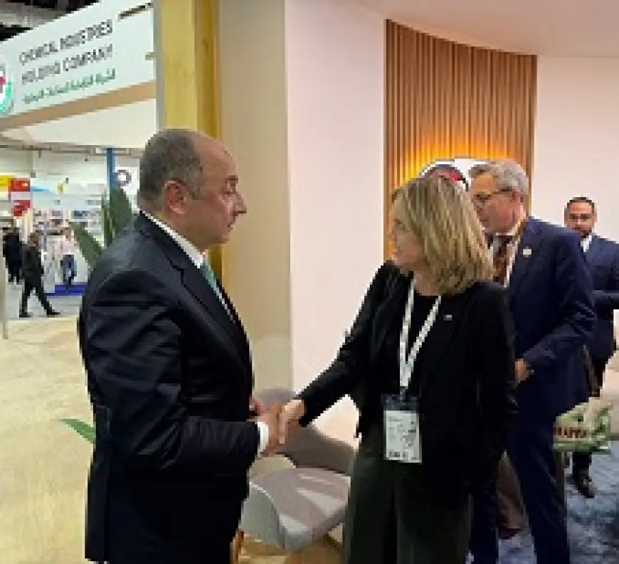 وزير قطاع الأعمال يلتقي الرئيس التنفيذي لشركة سكاتك لبحث مستجدات مشروع المحطة الشمسية لمجمع الألومنيوم