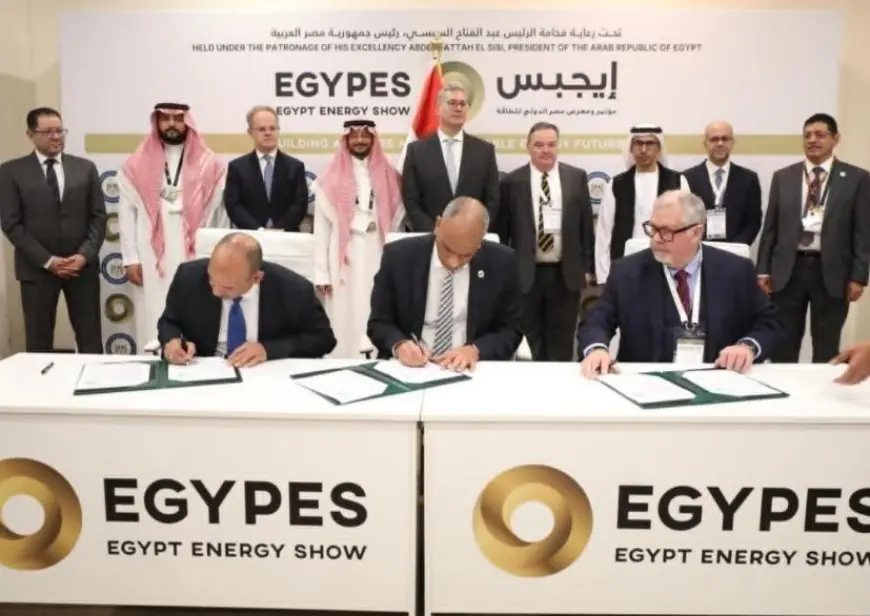 اتفاق بين المصرية للبتروكيماويات وشارد الإنجليزية لتنفيذ مجمع بتروكيماويات بالعلمين باستثمارات 7 مليارات دولار