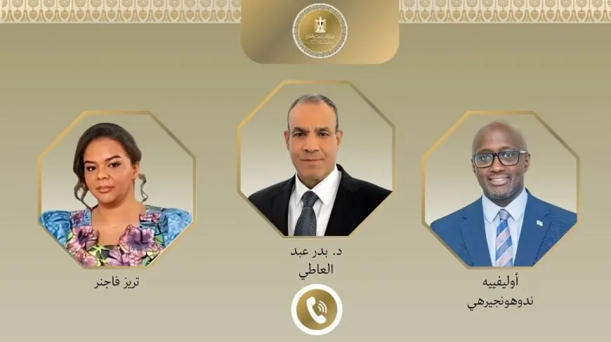 عبدالعاطي يؤكد على أهمية وقف التصعيد والعمل على تهدئة الموقف وممارسة ضبط النفس في شرق الكونجو