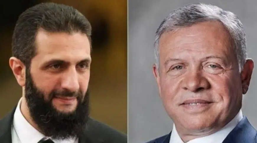ملك الأردن يستقبل أحمد الشرع في عمّان الأربعاء المقبل