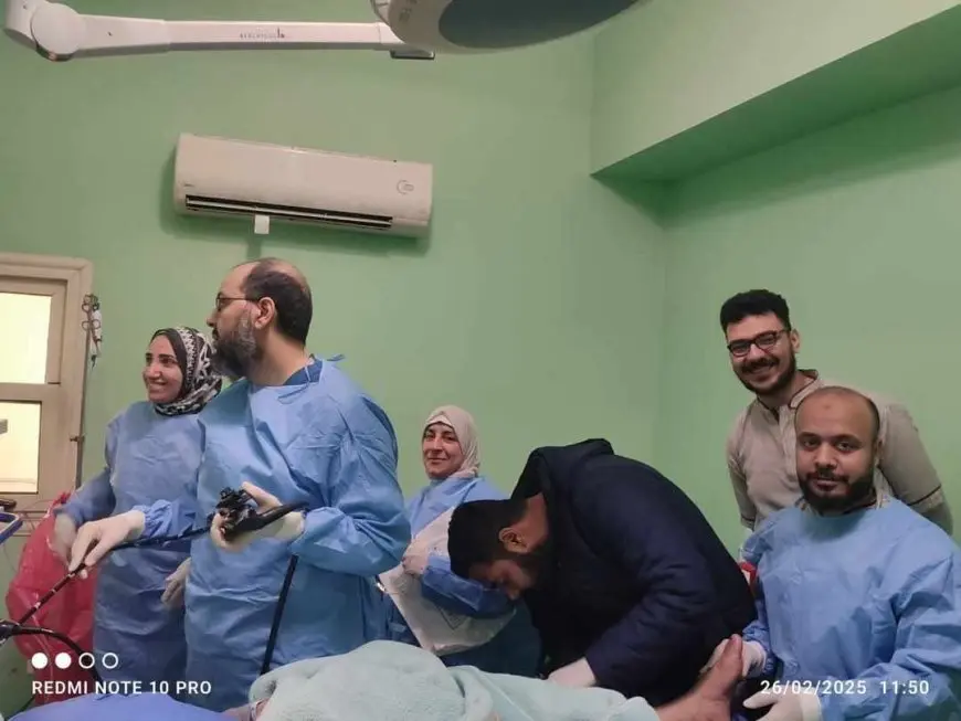 نجاح أول عملية شق عضلة الفؤاد بالمنظار في مستشفى عين شمس التخصصي