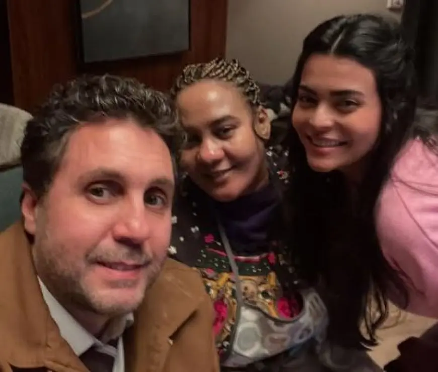 هشام ماجد يشكر الفنانة السودانية إسلام مبارك لمشاركتها في أشغال شقة جدا