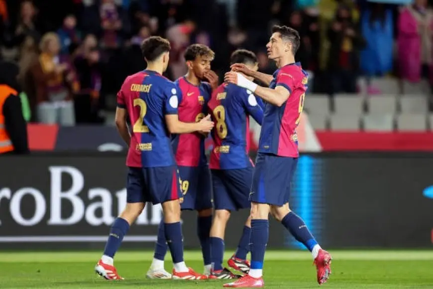 ليفاندوفسكي يقود هجوم برشلونة أمام ريال سوسيداد في الليجا