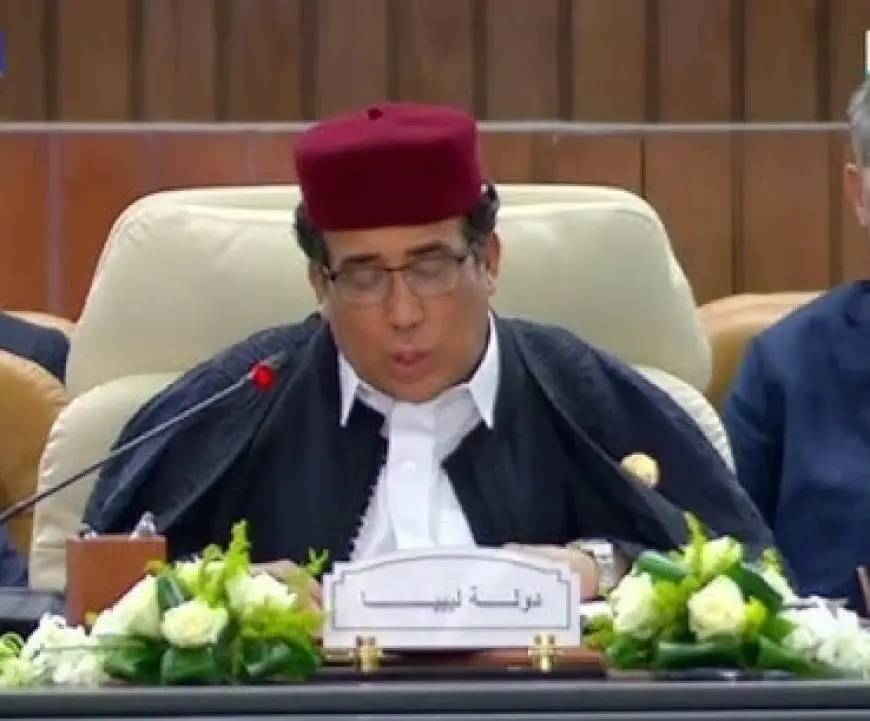 رئيس المجلس الرئاسي الليبي: يجب اتخاذ موقف موحد يرفض كل مخططات نزع الفلسطينيين من أرضهم