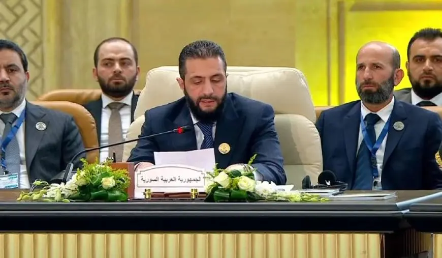 أحمد الشرع: الدعوة للتهجير القسري للفلسطينيين وصمة عار ضد الإنسانية