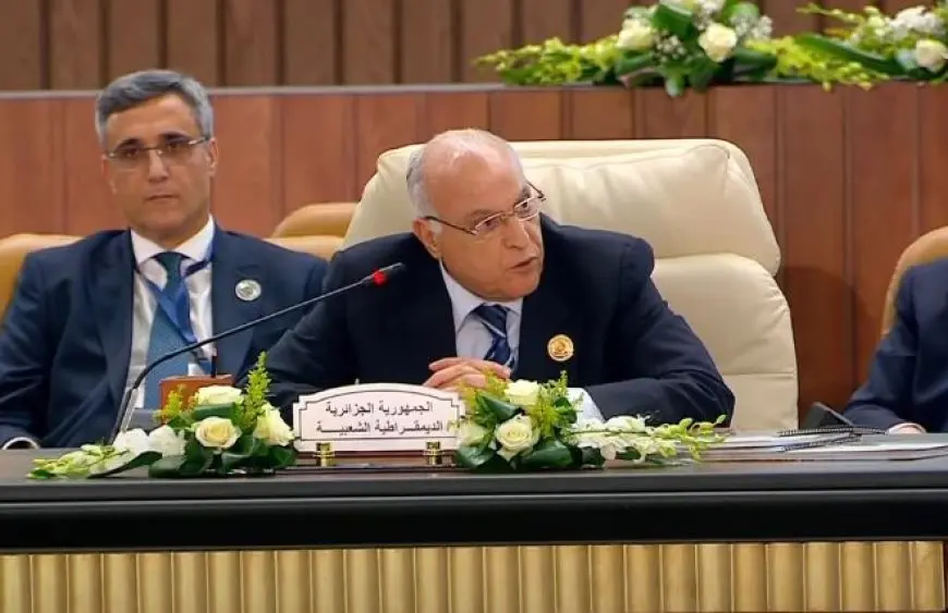 وزير الخارجية الجزائري: ما يحدث في فلسطين خطر تبديد شعب بعد محاولة إبادته