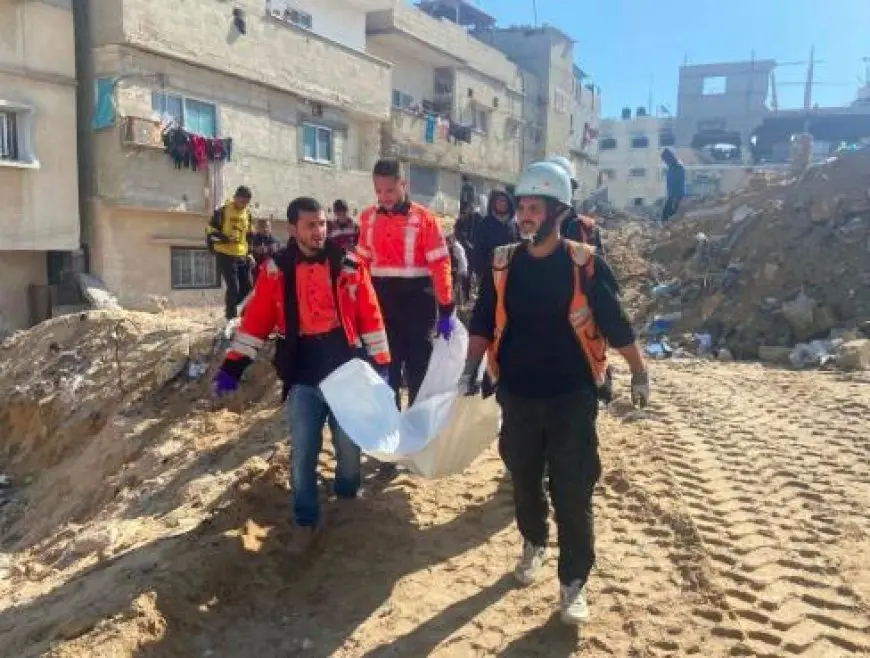 الدفاع المدني في غزة يعلن انتشال جثامين 48 فلسطينيا