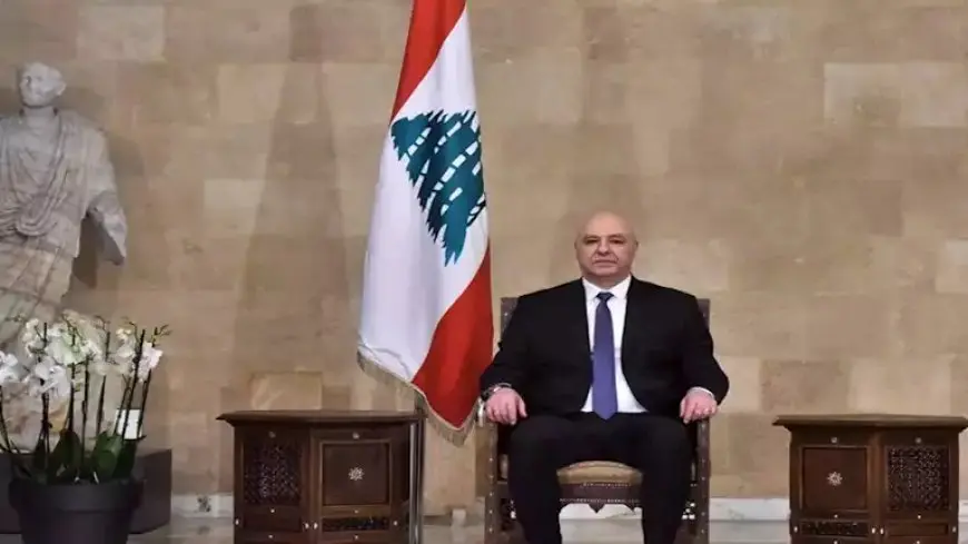 قبيل مغادرته مصر.. الرئيس اللبناني يوجه برقية شكر إلى الرئيس السيسي