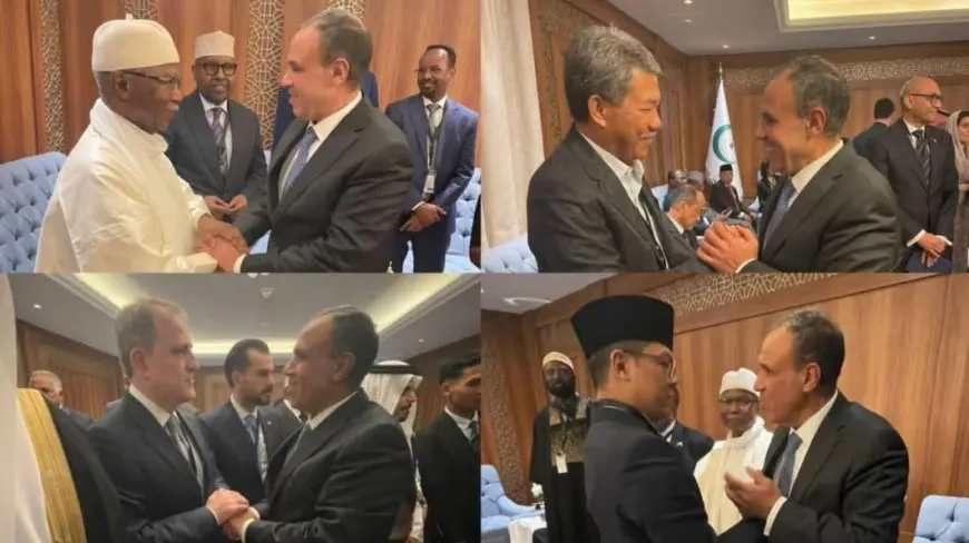 لقاءات جانبية لوزير الخارجية على هامش أعمال الدورة الاستثنائية لمجلس وزراء خارجية دول منظمة التعاون الإسلامي