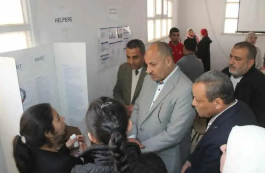 تعليم المنيا: افتتاح المعرض المحلي للمسابقة الوطنية لشباب المبتكرين