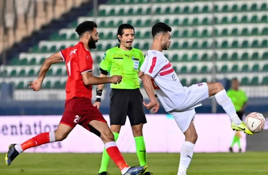 دونجا يتقدم للزمالك على مودرن في الشوط الأول