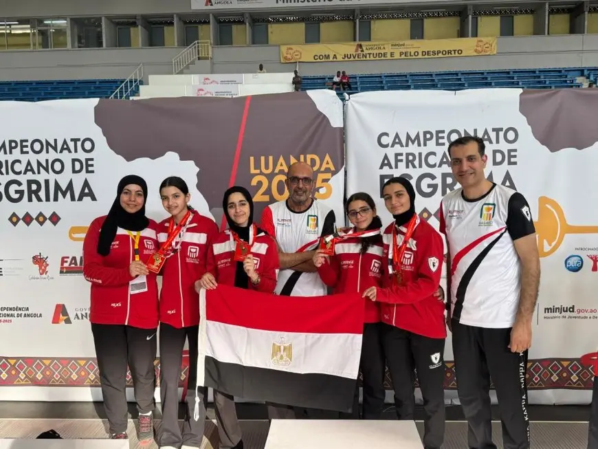 وزير الرياضة يهنئ منتخب مصر للسلاح على تصدر بطولة أفريقيا بـ39 ميدالية