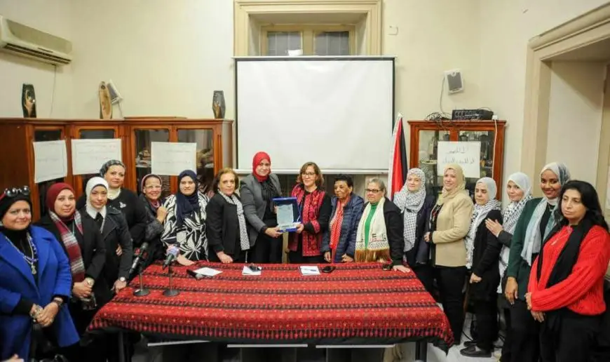 الاتحاد العام للمرأة الفلسطينية ينظم فعالية بعنوان «لا للتهجير لا للوطن البديل»