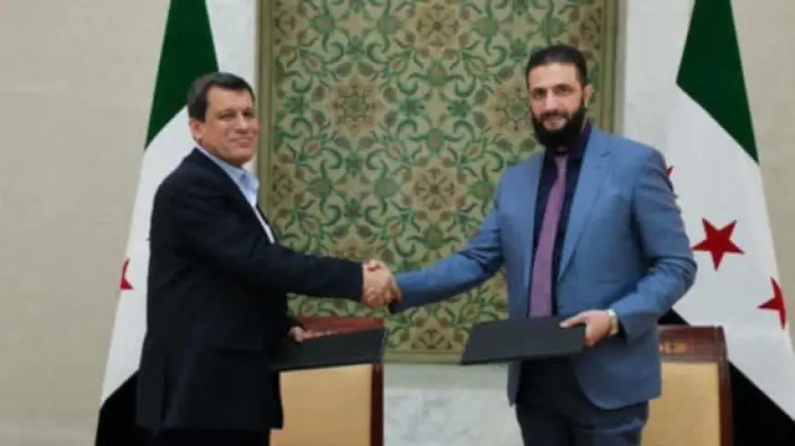 ننشر نص اتفاق اندماج قوات سوريا الديمقراطية ضمن مؤسسات الدولة السورية