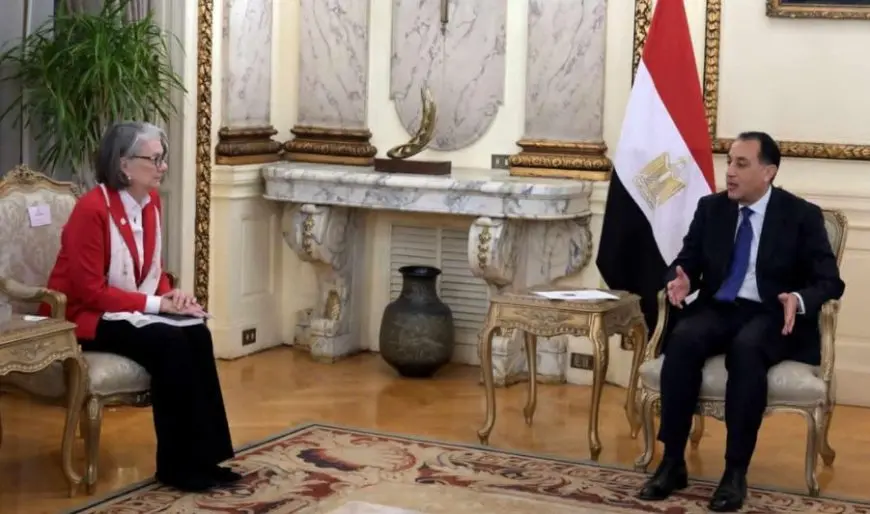 رئيس الوزراء يستقبل رئيسة الاتحاد الدولي لجمعيات الهلال والصليب الأحمر