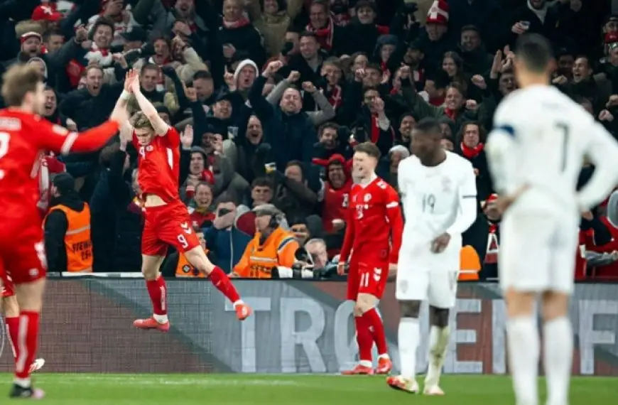 هويلوند يقود الدنمارك للفوز أمام البرتغال في دوري الأمم الأوروبية