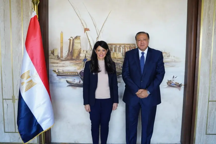 المشاط تناقش مع رئيس الجهاز المصري للملكية الفكرية سبل دعم الاستراتيجية الوطنية للملكية الفكرية