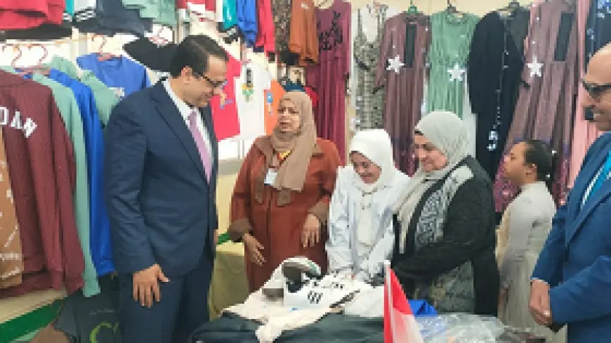 وكيل تعليم الغربية يفتتح معرض «فرحة العيد» بشرق المحلة