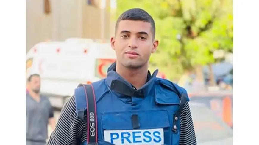 استشهاد حسام شبات مراسل الجزيرة في قصف للاحتلال على غزة