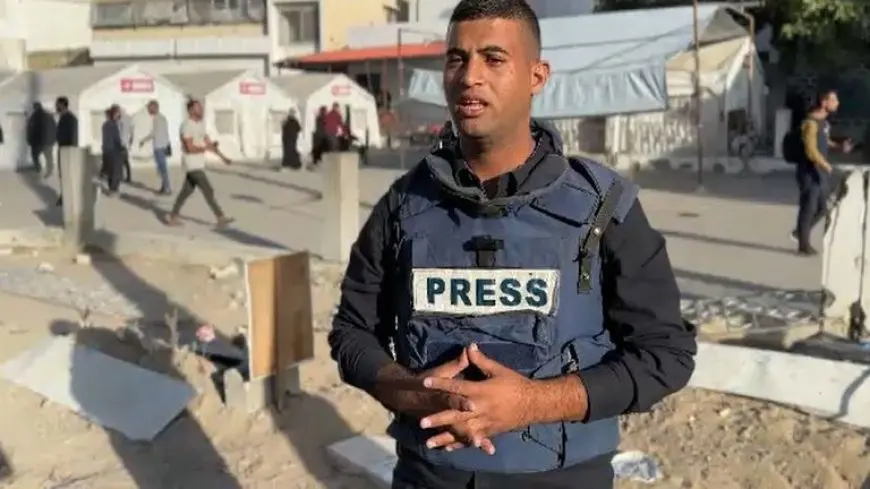 استشهاد صحفي قناة الجزيرة حسام شبات