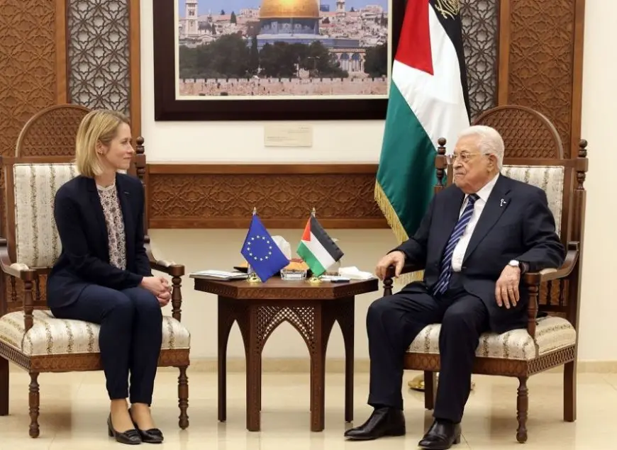 الرئيس الفلسطيني يجدد مطالبته المجتمع الدولي بالضغط على الاحتلال لوقف حرب الإبادة في غزة