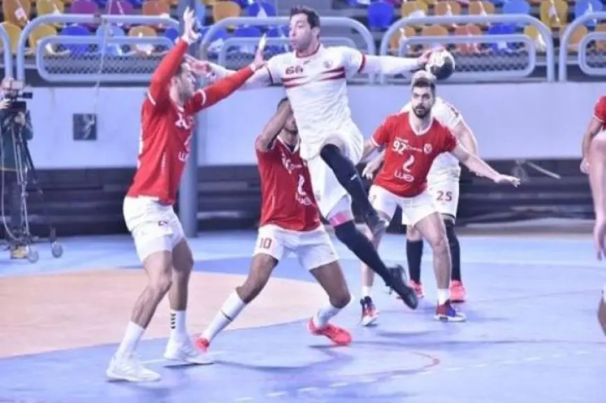 الأهلي يواجه سبورتنج في دوري اليد رجال