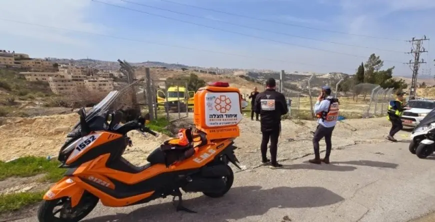 إصابة سائق فلسطيني برصاص شرطة الاحتلال قرب مستوطنة معاليه ادوميم