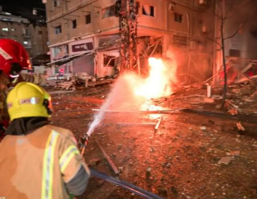 مقتل وإصابة 6 أشخاص في حريق اندلع شرقي لبنان