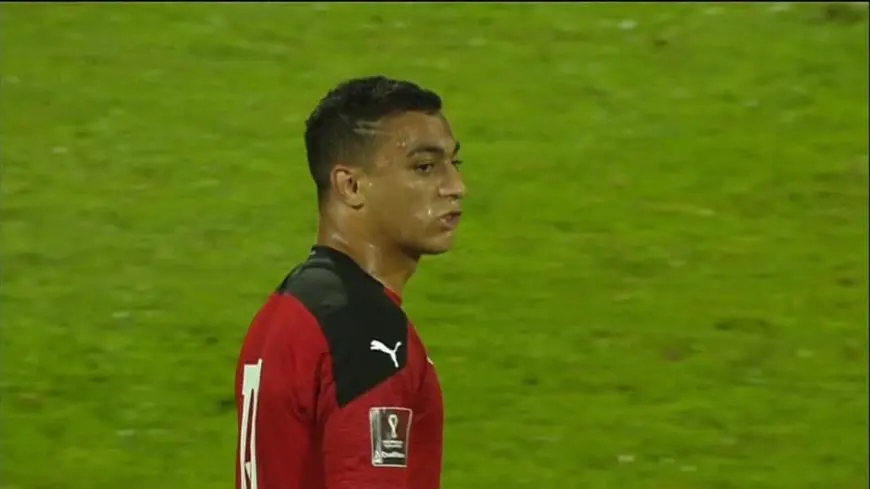 رد فعل غاضب من مصطفى محمد بعد استبداله أمام سيراليون