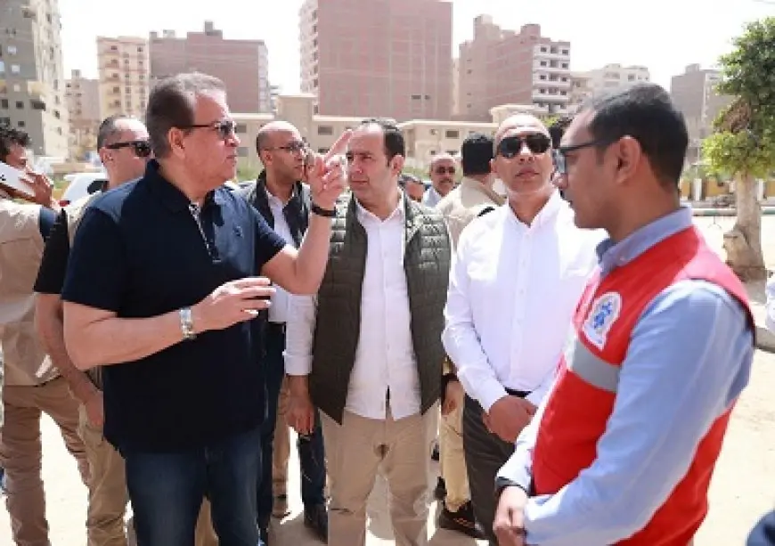 وزير الصحة: تجهيز جميع نقاط الإسعاف على الطرق السريعة بمحافظة المنيا