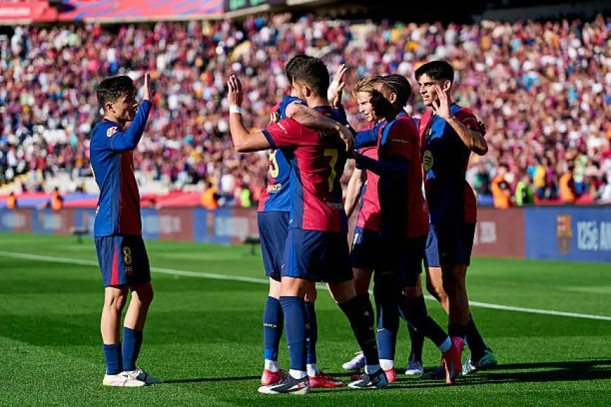 برشلونة يكتسح جيرونا برباعية ويعزز صدارته لليجا