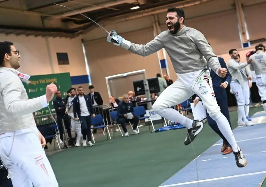 وزير الرياضة يشيد بإنجاز منتخب السلاح بعد تتويجه بذهبية كأس العالم