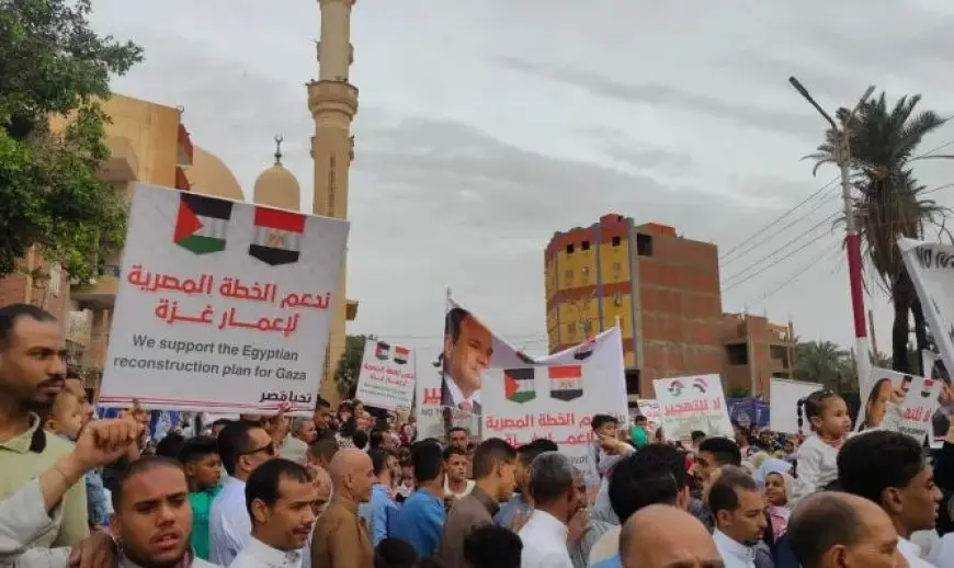 نواب وأحزاب سياسية يشاركون في وقفات تضامنية داعمة لموقف مصر الرافض لتهجير أهالي غزة