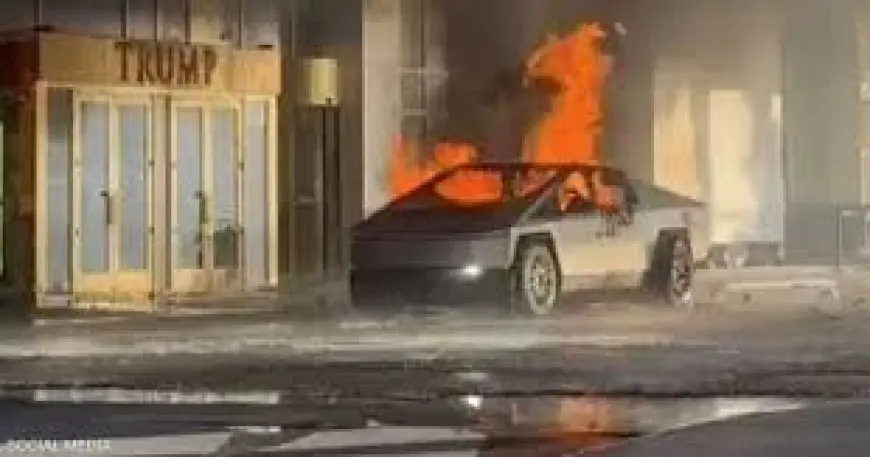 تدمير 16 سيارة تسلا كهربائية إثر حريق في روما.. والشرطة الإيطالية تشتبه في أنه متعمد