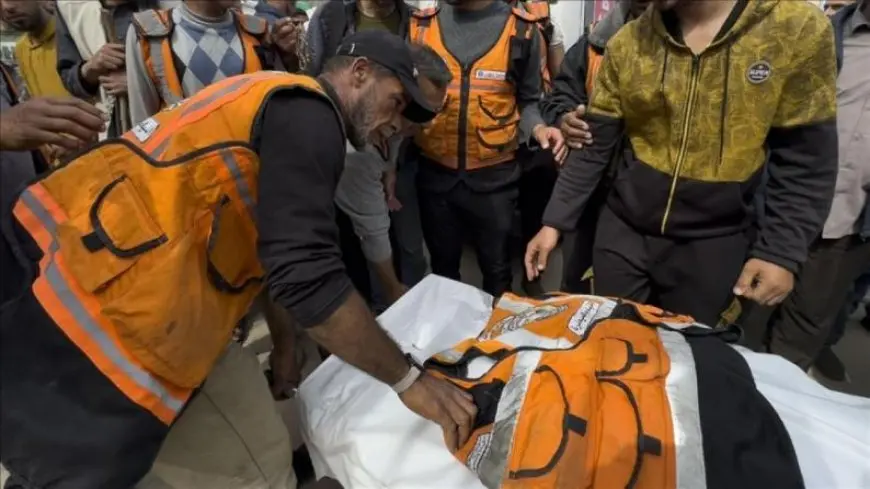 الإعلام الحكومي بغزة: إعدام 15 من الطواقم الإنسانية في رفح جريمة صادمة