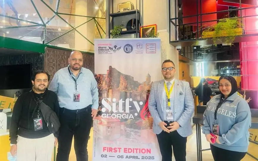 وصول الهيكل الإداري المصري لمهرجان SITFY-Georgia لمطار تبليسي الدولي