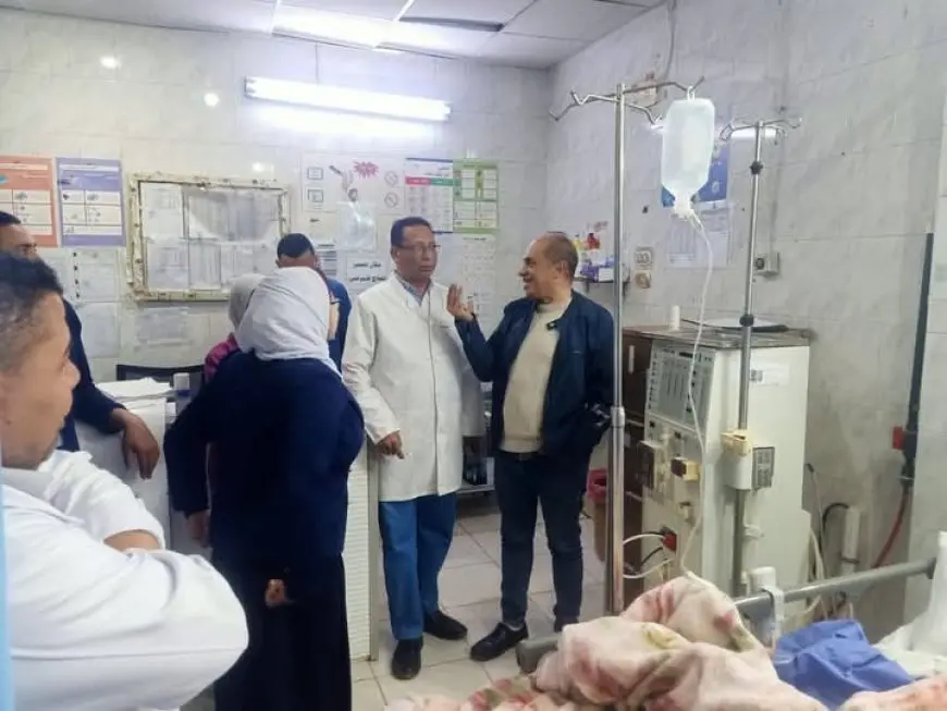 وكيل صحة الوادي الجديد يوجه بتقديم أفضل خدمة صحية للمواطنين