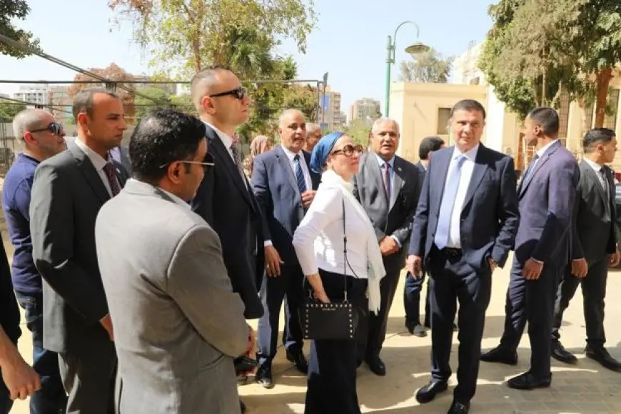 وزيرا الزراعة والبيئة والمدير الإقليمي للفاو يتفقدون المتحف الزراعي بالدقي قبل افتتاح معرض زهور الربيع